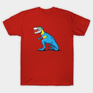 Pixevolution - Tyrannosaurus Macaw T-Shirt